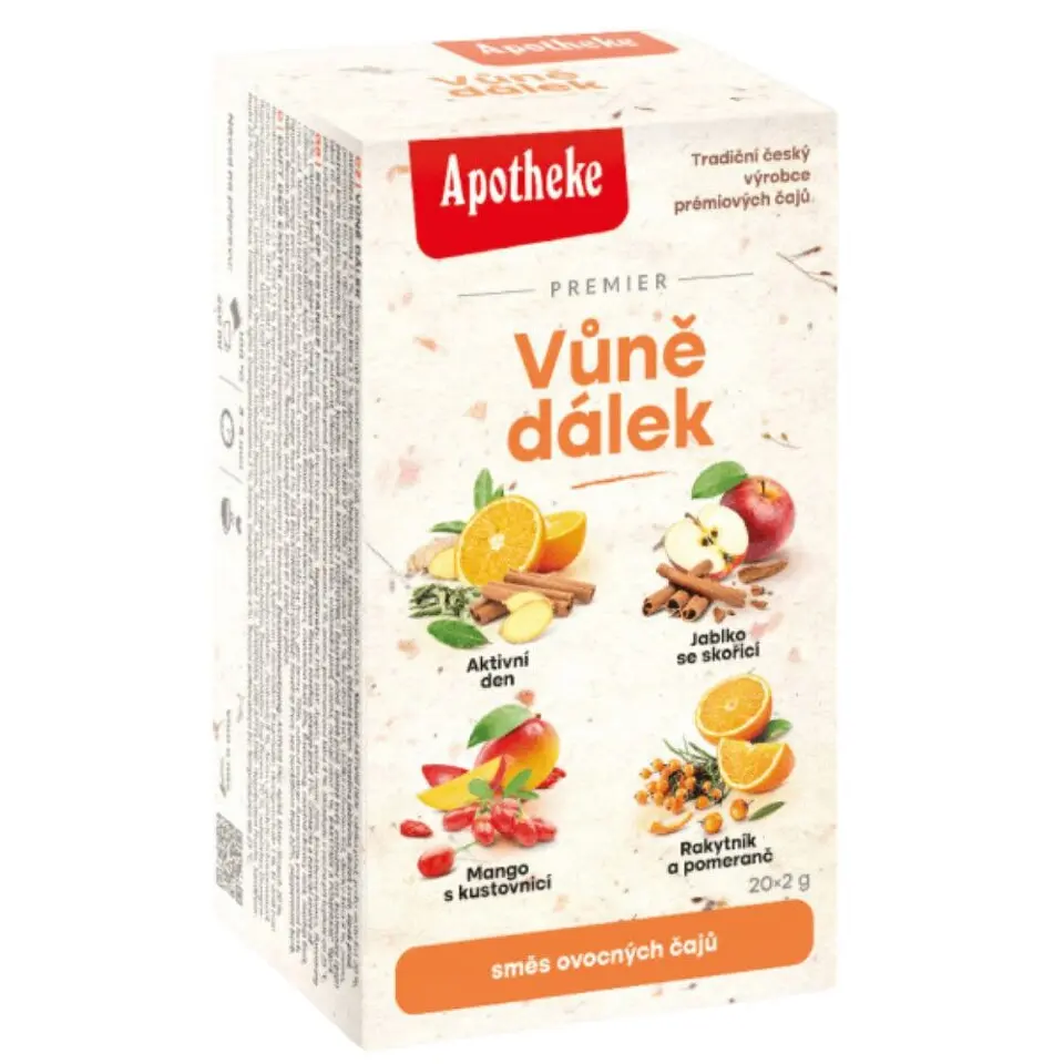 Apotheke Premier Vůně dálek ovocné čaje 20x2g