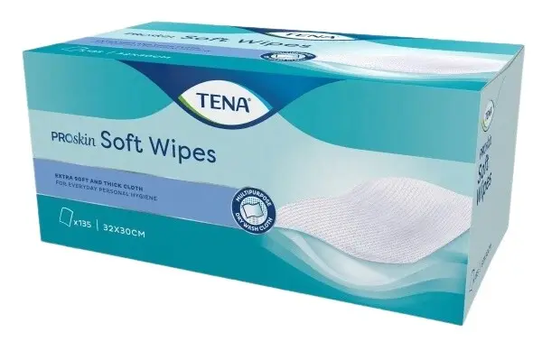 TENA Soft Wipe jemná utěrka 135ks 740710