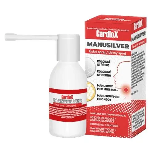 GardloX Manusilver ústní sprej 30ml