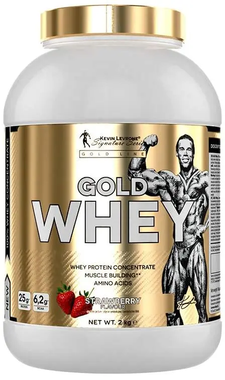 Kevin Levrone Gold Whey 2000 g strawberry