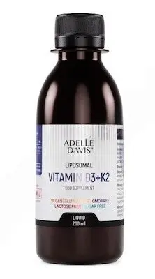 Adelle Davis Liposomal vitamin D3+K2 200ml
