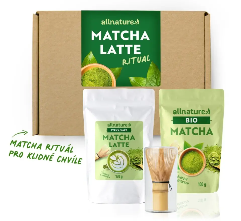 Allnature Matcha latte Ritual sada
