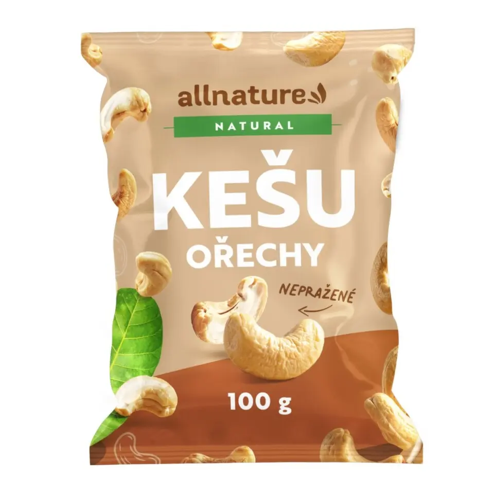 Allnature Kešu jádra 100g