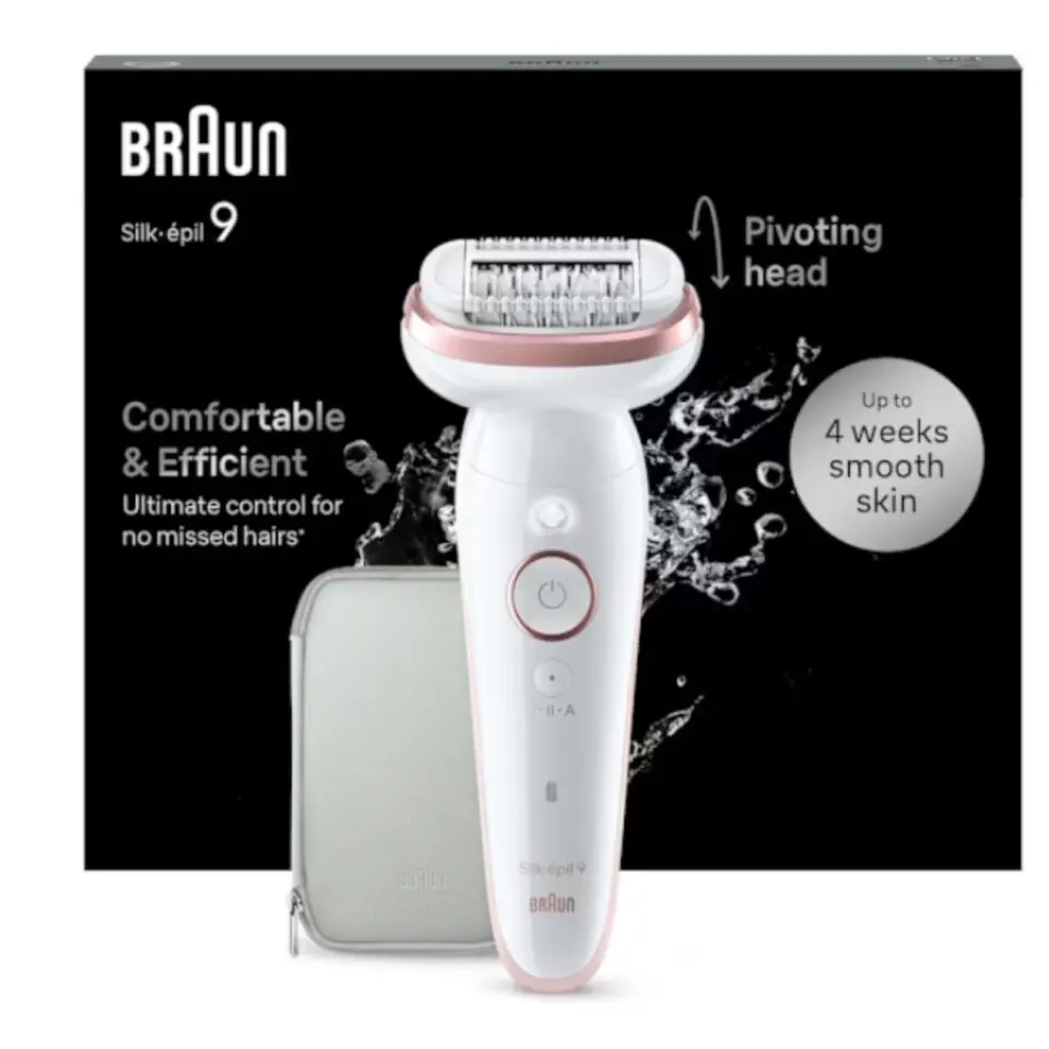 Braun Silképil 9 epilátor mokro&sucho