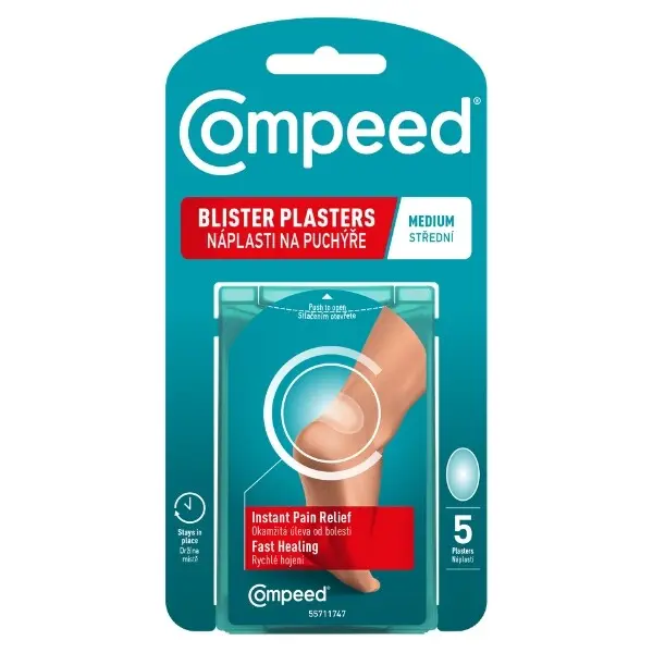 Compeed Náplasti na puchýře střední 5ks