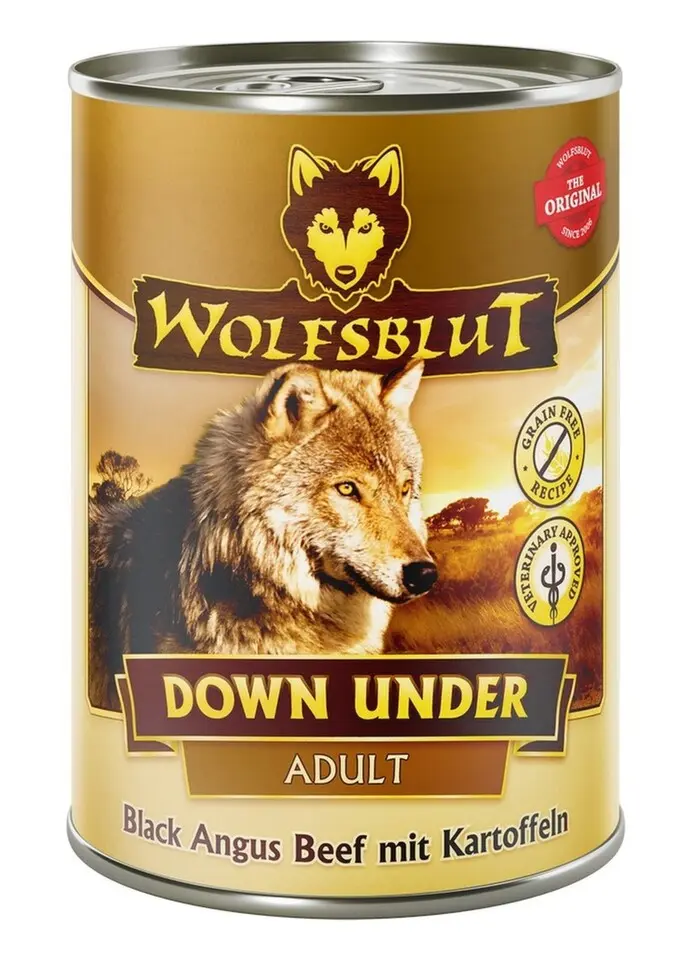 Wolfsblut Dog Adult Down Under konz. 395g + Množstevní sleva
