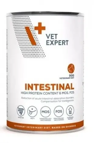 VetExpert VD 4T Intestinal Dog konzerva 400g