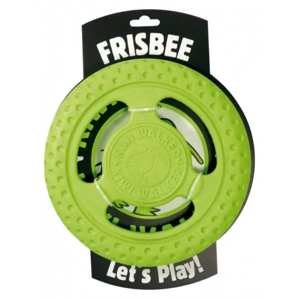 Hračka pes FRISBEE MAXI plov. z TPR zelená Kiwi