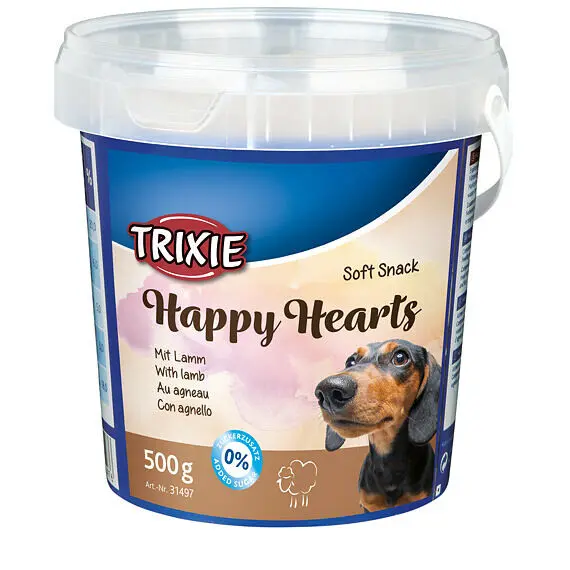 Trixie Happy Hearts Lamb - 500g