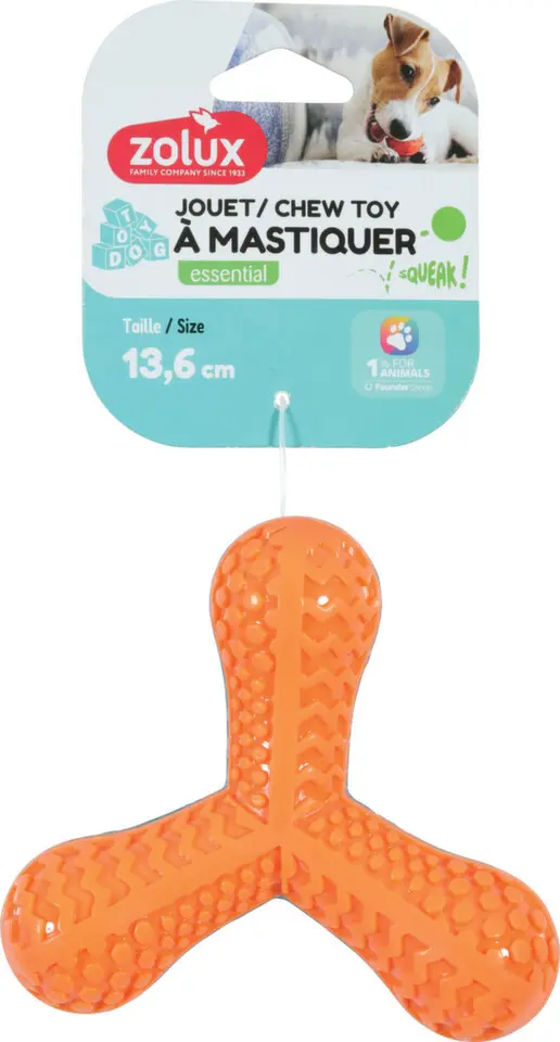 Hračka pes TAO Bumerang 13,6cm Zolux