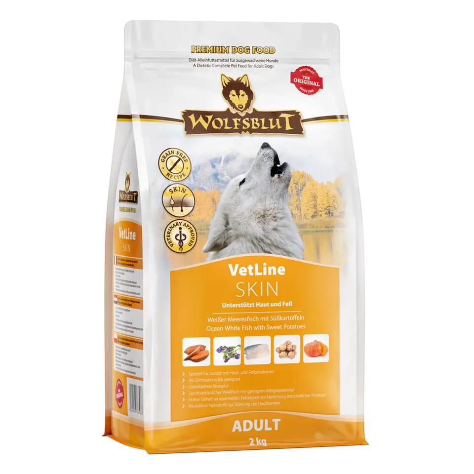 Wolfsblut Dog VetLine Skin 2 kg