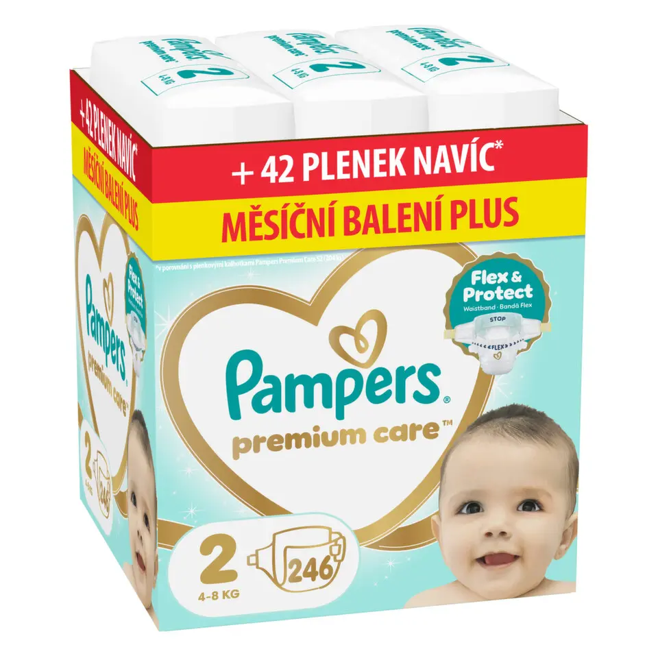Pampers Premium Care 2 246 ks