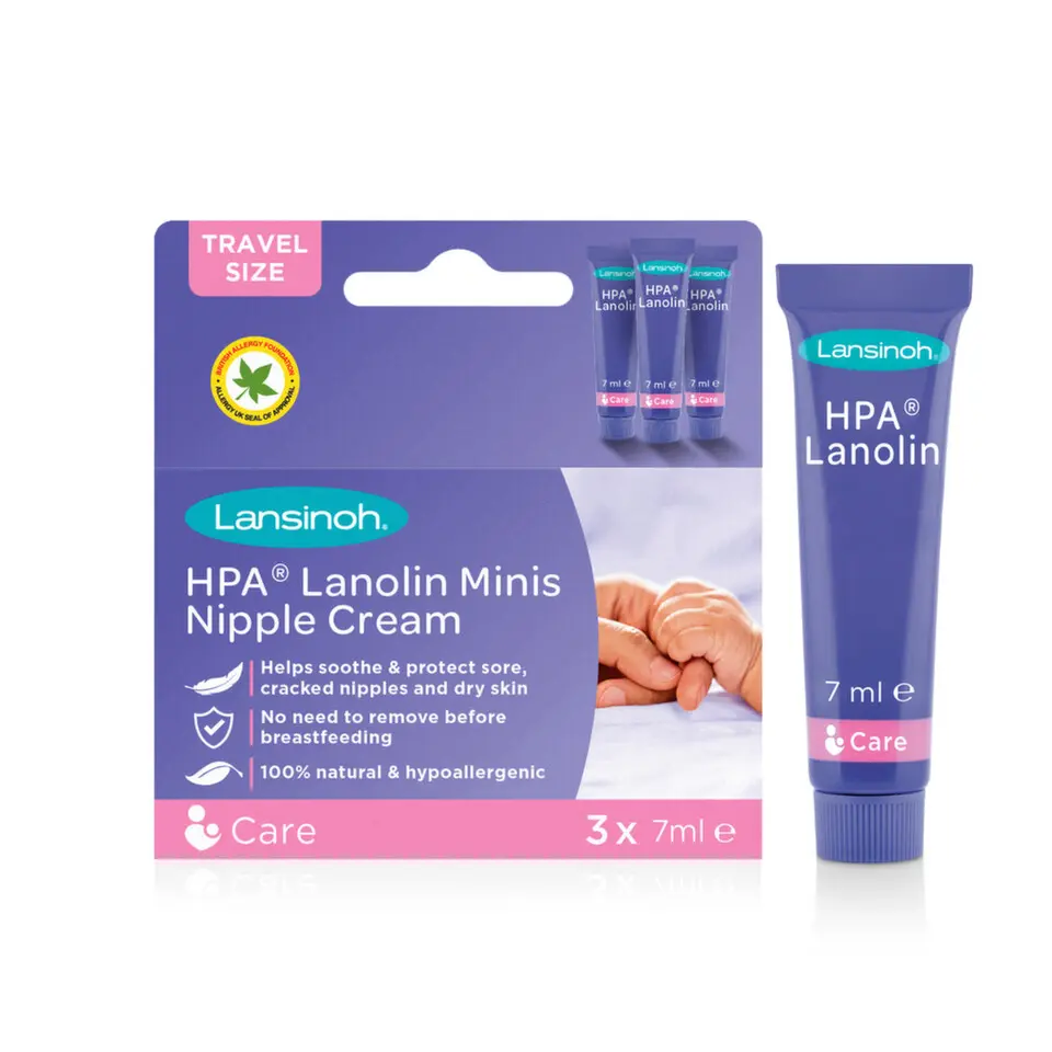 LANSINOH HPA? Krém na bradavky lanolínový minis 3x7 ml