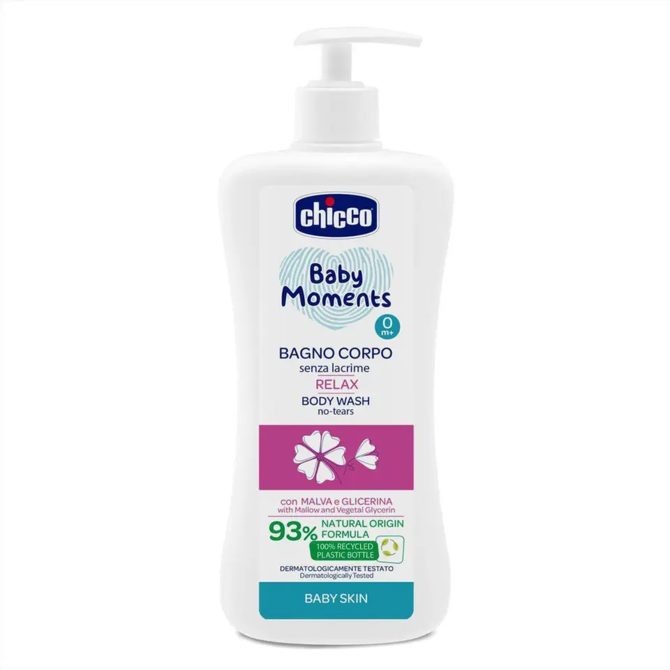 CHICCO Sprchový gel, Baby Moments Relax 500 ml, 0m+
