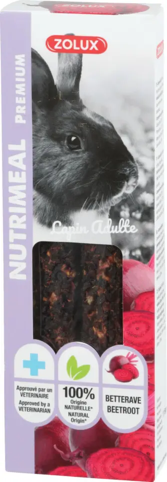 Pochoutka NUTRIMEAL STICK králík č.řepa 115g Zolux