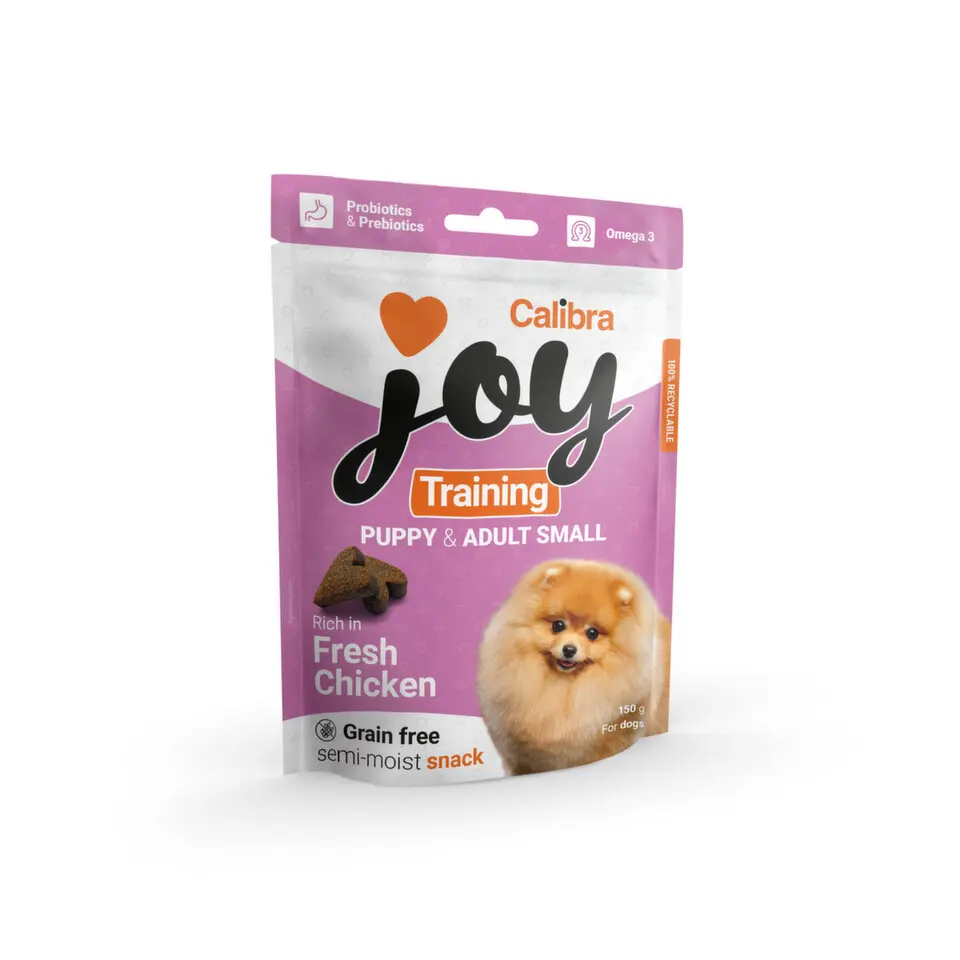 Calibra Joy Dog Training Puppy&Adult S Chicken 150g + Množstevní sleva