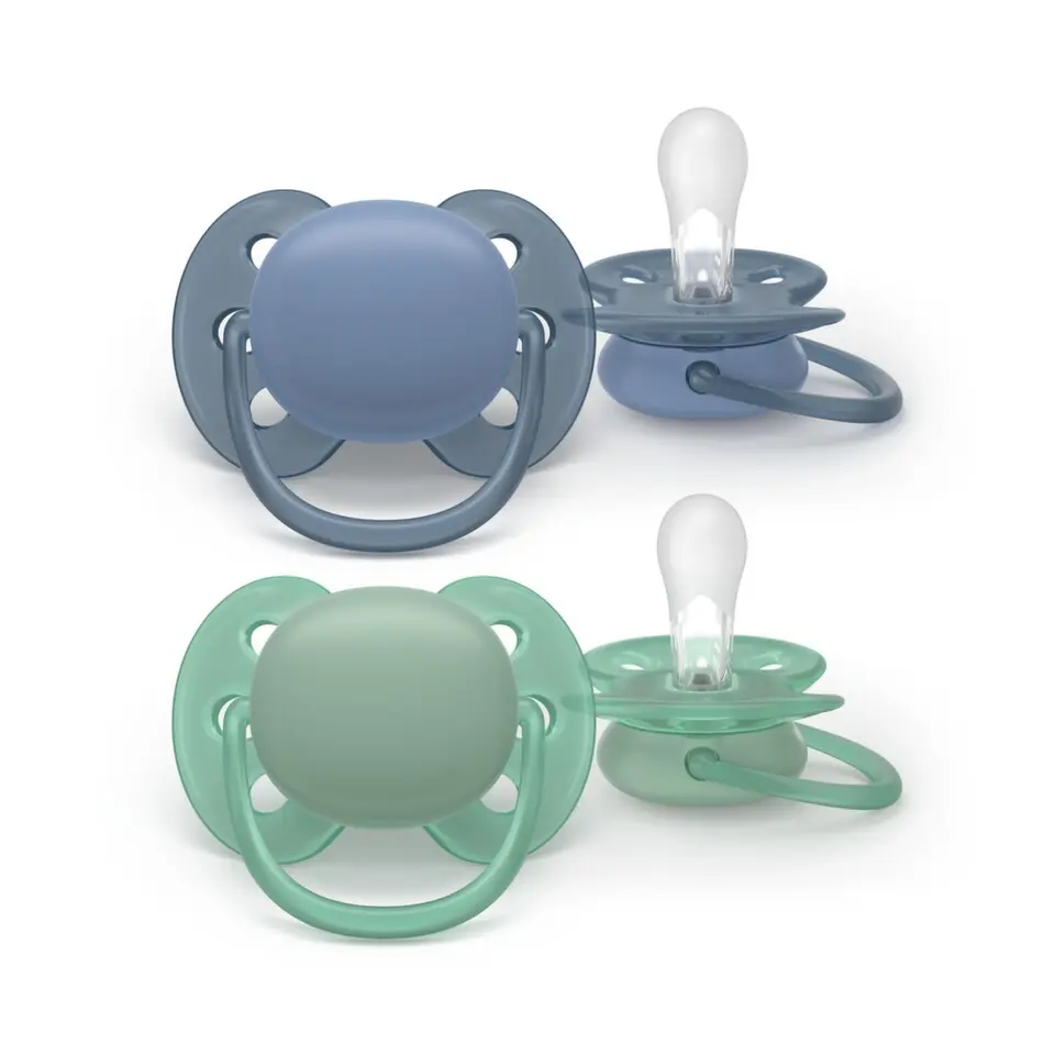 Philips AVENT Šidítko Ultrasoft Premium 6-18m dívka, 2 ks - Philips AVENT Šidítko Ultrasoft Premium 6-18m