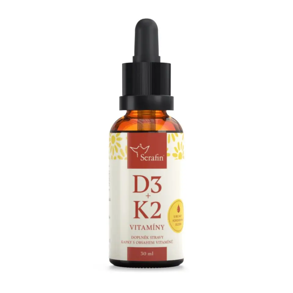 Serafin D3+K2 vitamíny 30ml