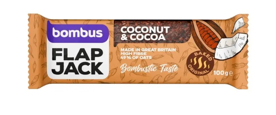 Tomms Flapjack coconut&cocoa 100g