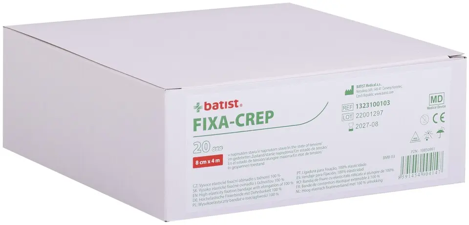 FIXA-CREP obinadlo fixační 8cmx4m 20ks