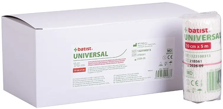 UNIVERSAL elast.obinadlo 10cmx5m tažnost 110% 1ks
