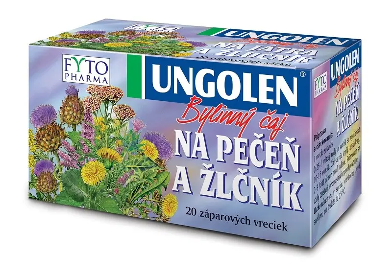 Ungolen Bylinný čaj játra+žlučník 20x1.5g Fytophar
