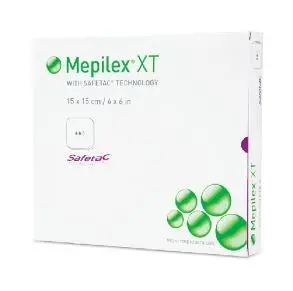 Mepilex Krytí absorbující silikonové sterilní 10 x 10cm 5 ks 294100