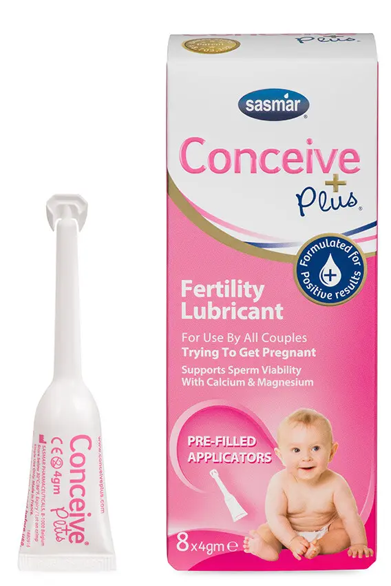 Conceive Plus lubrikační gel podpora početí 8x4g