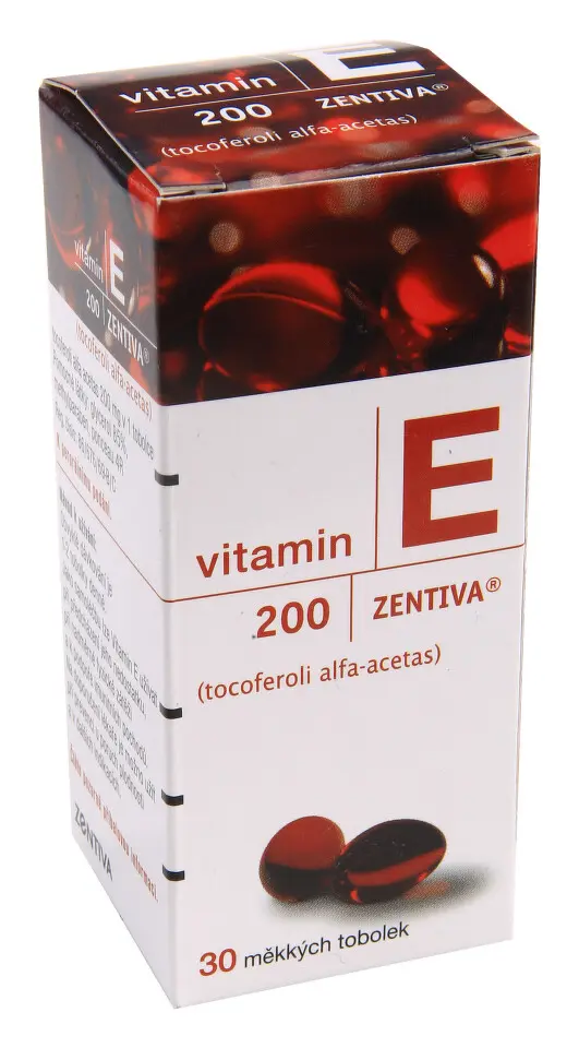 Vitamin E 200 Zentiva por.cps.mol.30x200mg