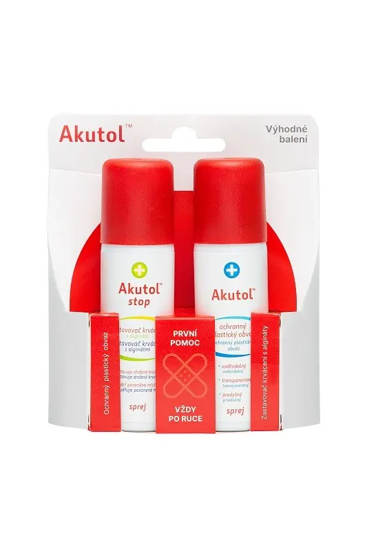 AKUTOL spray + Akutol STOP spray DUOPACK 2x60ml