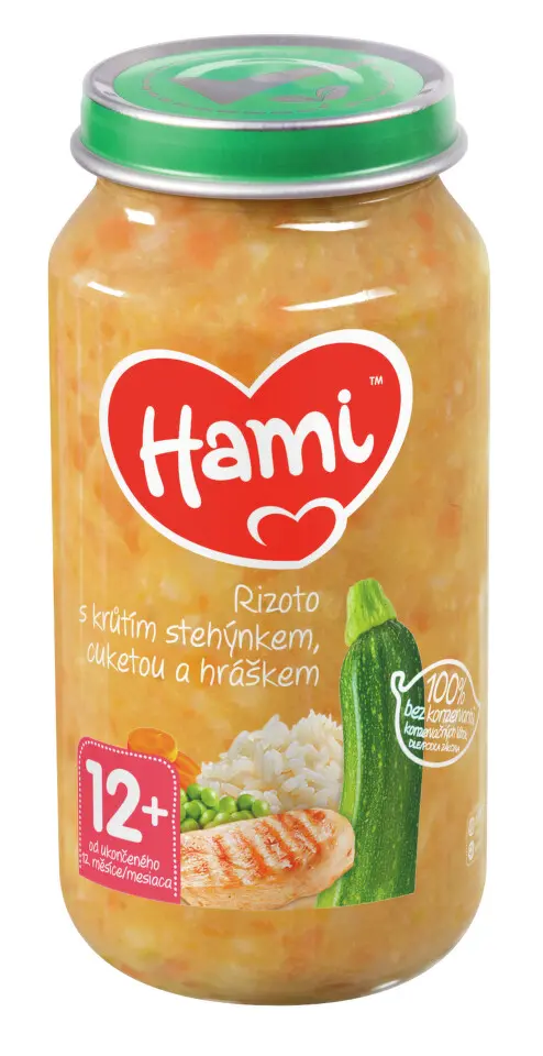 Hami Rizoto s krůtím stehýnkem, cuketou a hráškem 250 g
