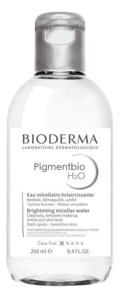 Bioderma Zesvětlující micelární voda Pigmentbio H2O (Brightening Micellar Water) 250 ml