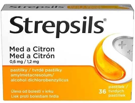 Strepsils Med a Citron orm.pas.36