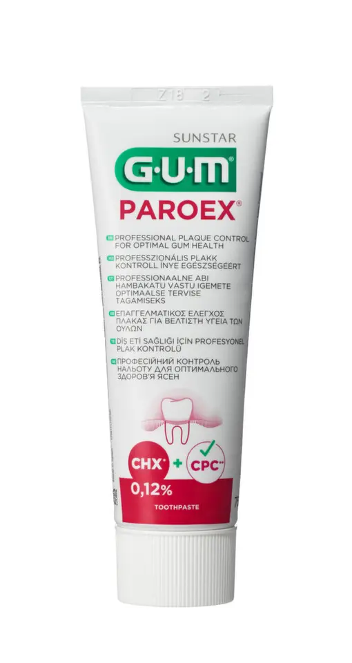 GUM zubní gel Paroex (CHX 0.12%) 75ml G1790EME