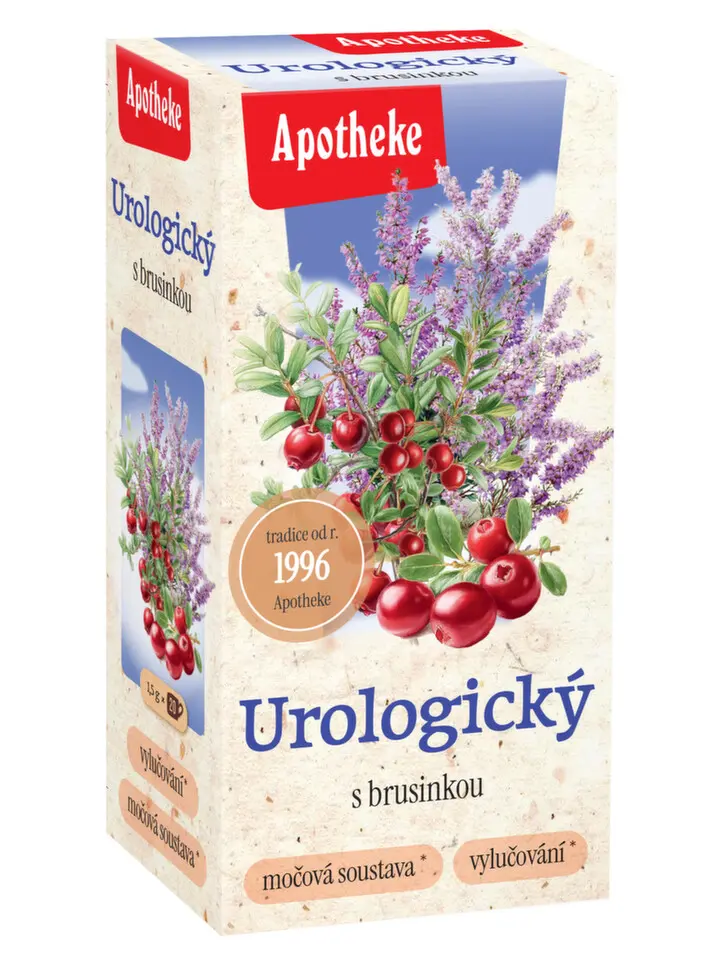 Apotheke Urologický čaj s brusinkou 20x1.5g