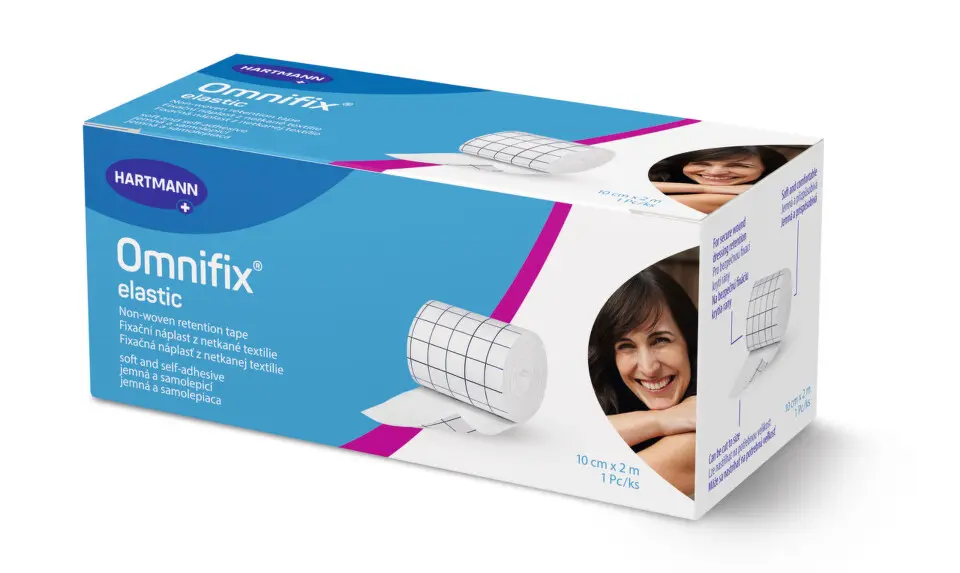 NÁPLAST OMNIFIX ELASTIC 10CMX2M, 1KS