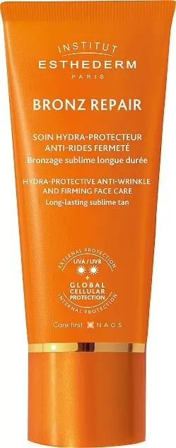 ESTHEDERM Bronz Repair Moderate Opalovací krém na obličej a dekolt 50 ml