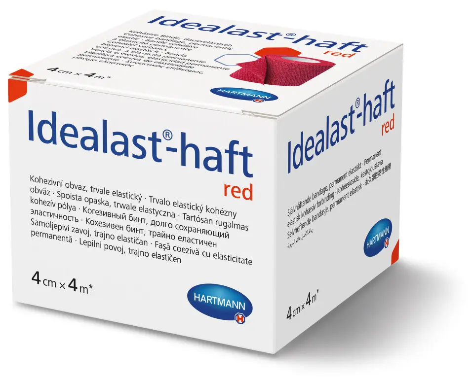 Obin.elast.Idealast color 4cmx4m/1ks červ.9310950