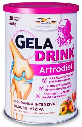 GELADRINK Artrodiet nápoj broskev 420 g