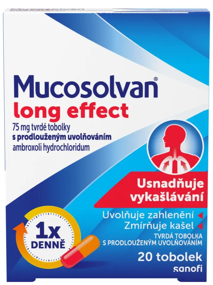 Mucosolvan Long Effect 75mg 20 tobolek