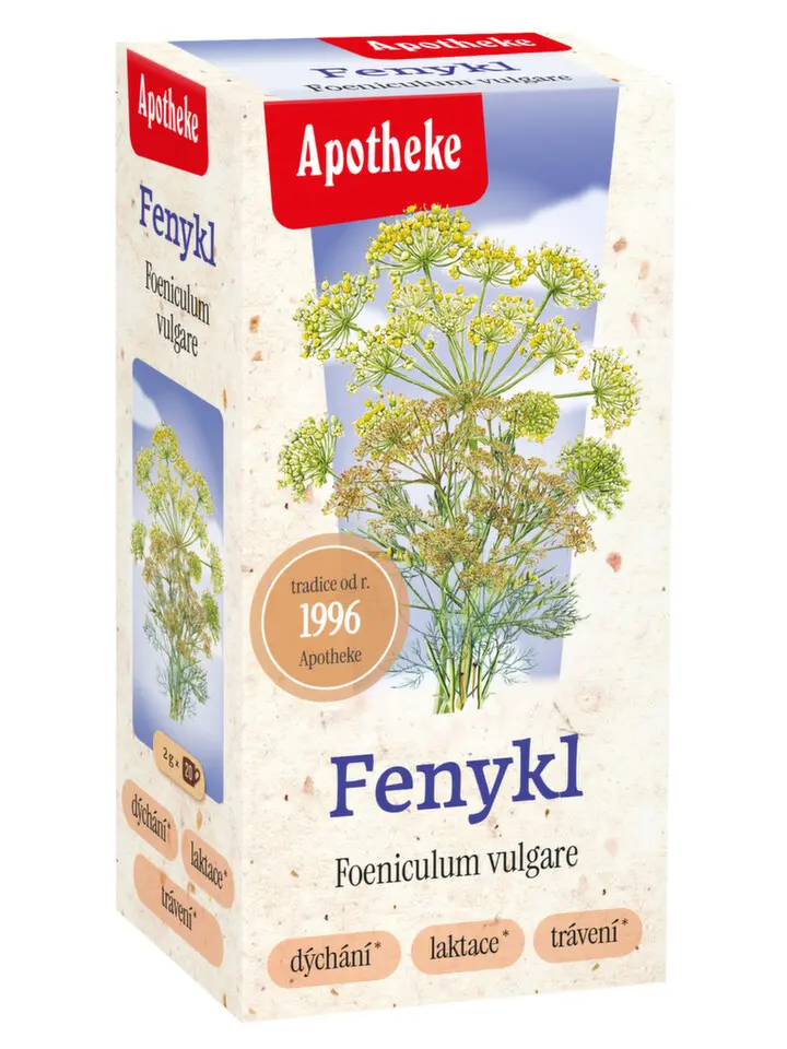 Apotheke Fenykl obecný čaj 20x2g