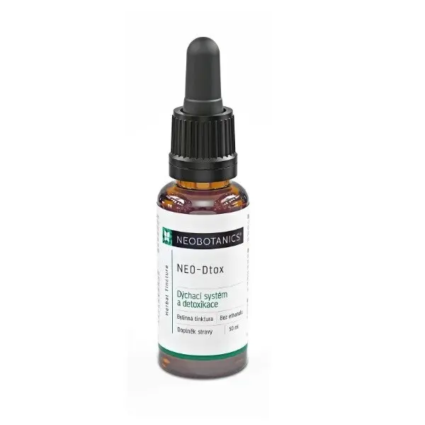 Bylinná tinktura NEO-Dtox, 50 ml