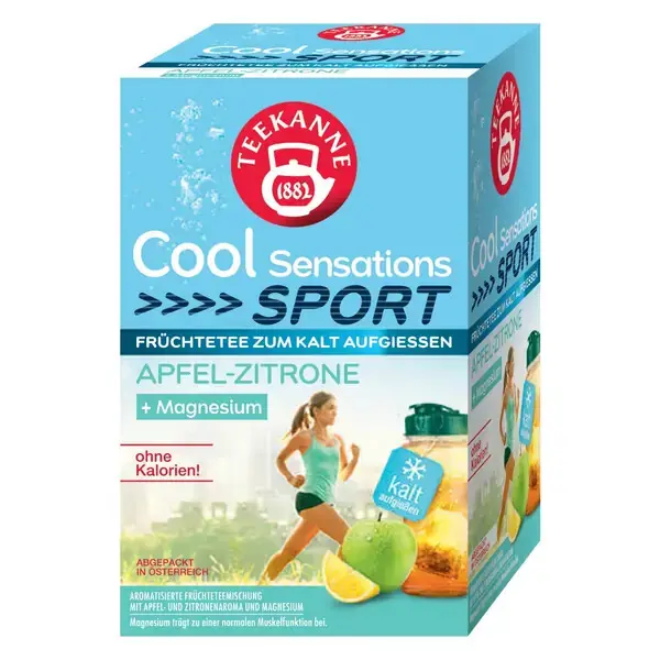 Čaj TE EISTEE SPORT jablko citrón 18x2,5g