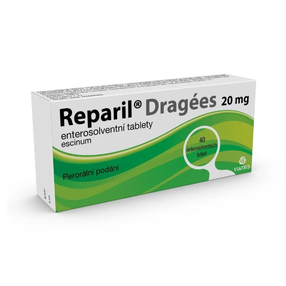 Reparil-Dragées 20mg tbl.ent.40