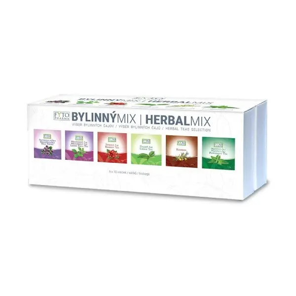 Fytopharma Bylinný MIX dárková kazeta 6x10 sáčků 80g