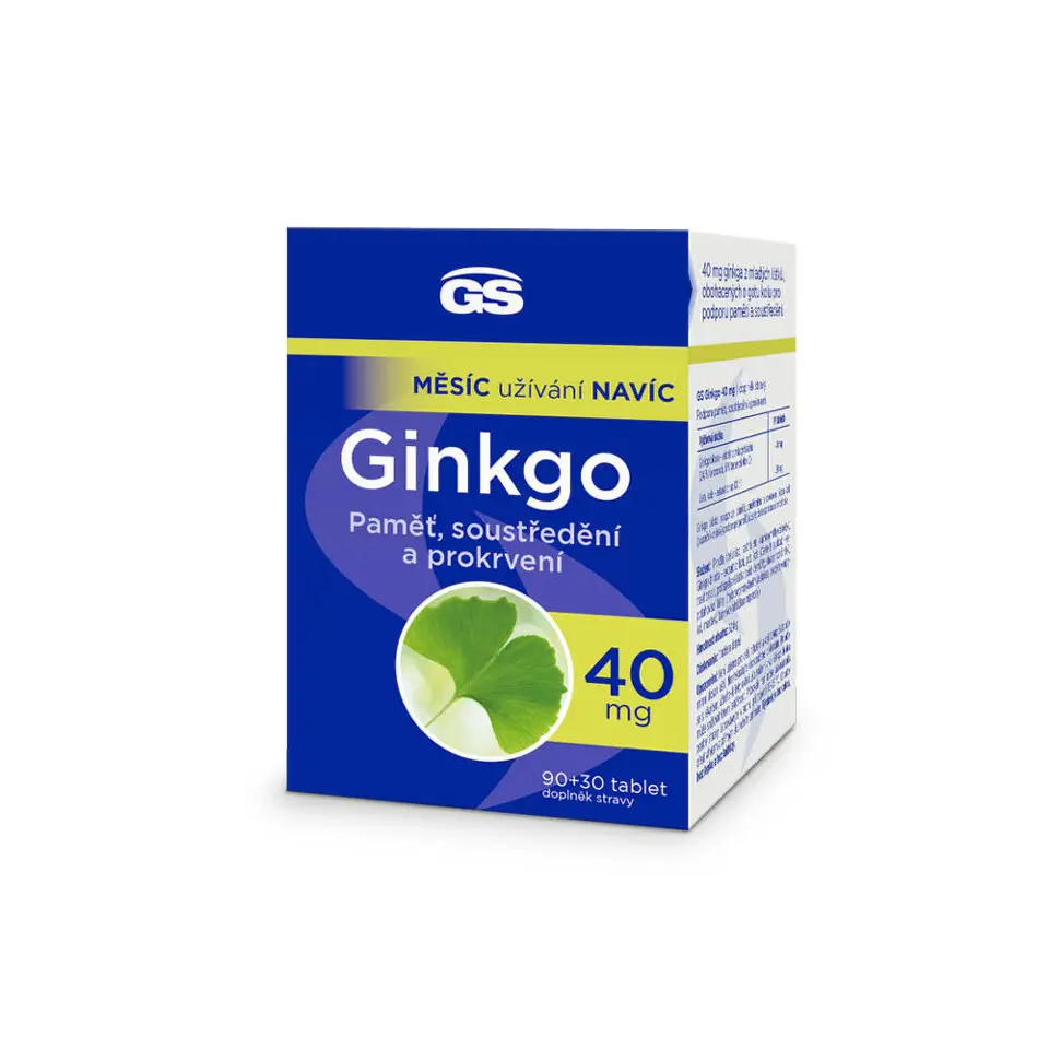 GS Ginkgo 40 mg 90+30 tablet