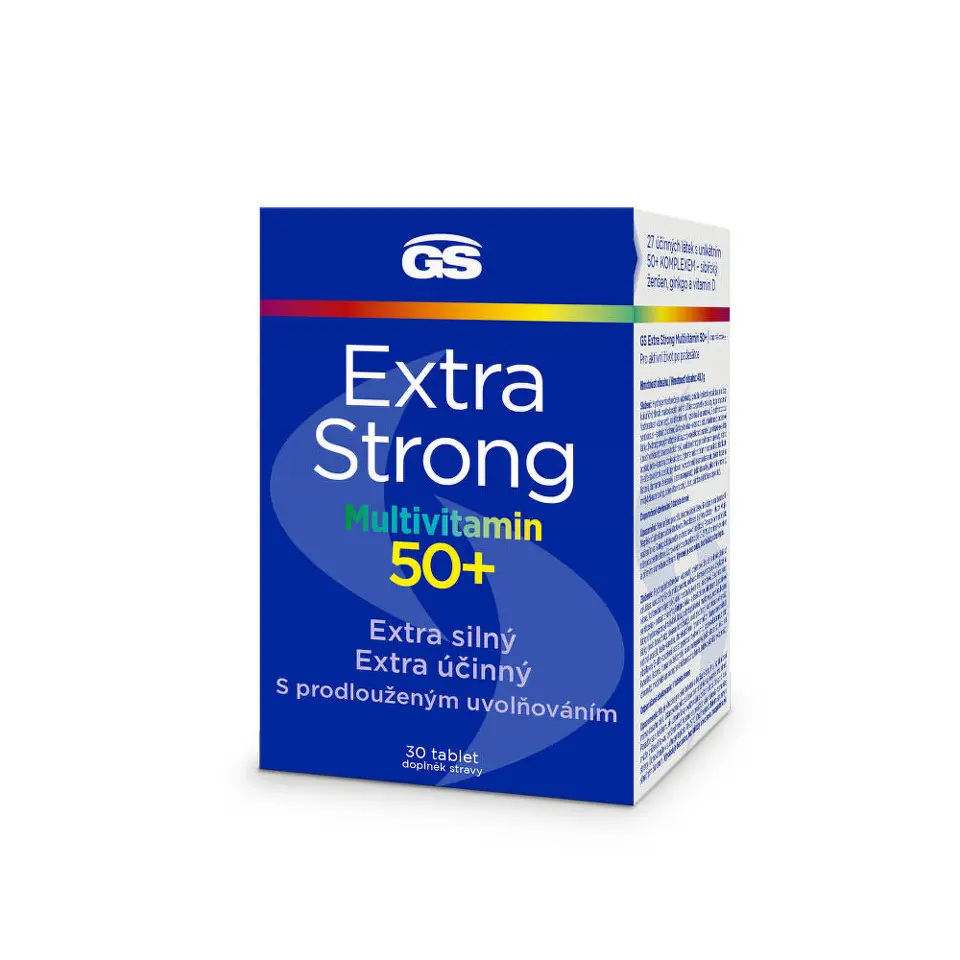 GS Extra Strong Multivitamin 50+ 30 tablet