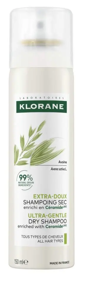 KLORANE Suchý šampon s ovsem a ceramidy 150ml