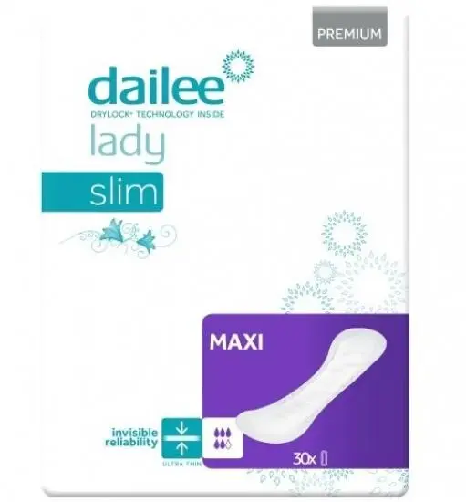 Dailee Lady Premium Slim MAXI inkontinenční vložky pro ženy 30 ks