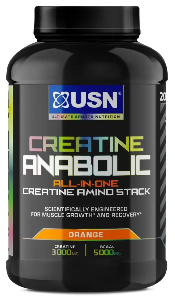 USN Creatine Anabolic 900g pomeranč